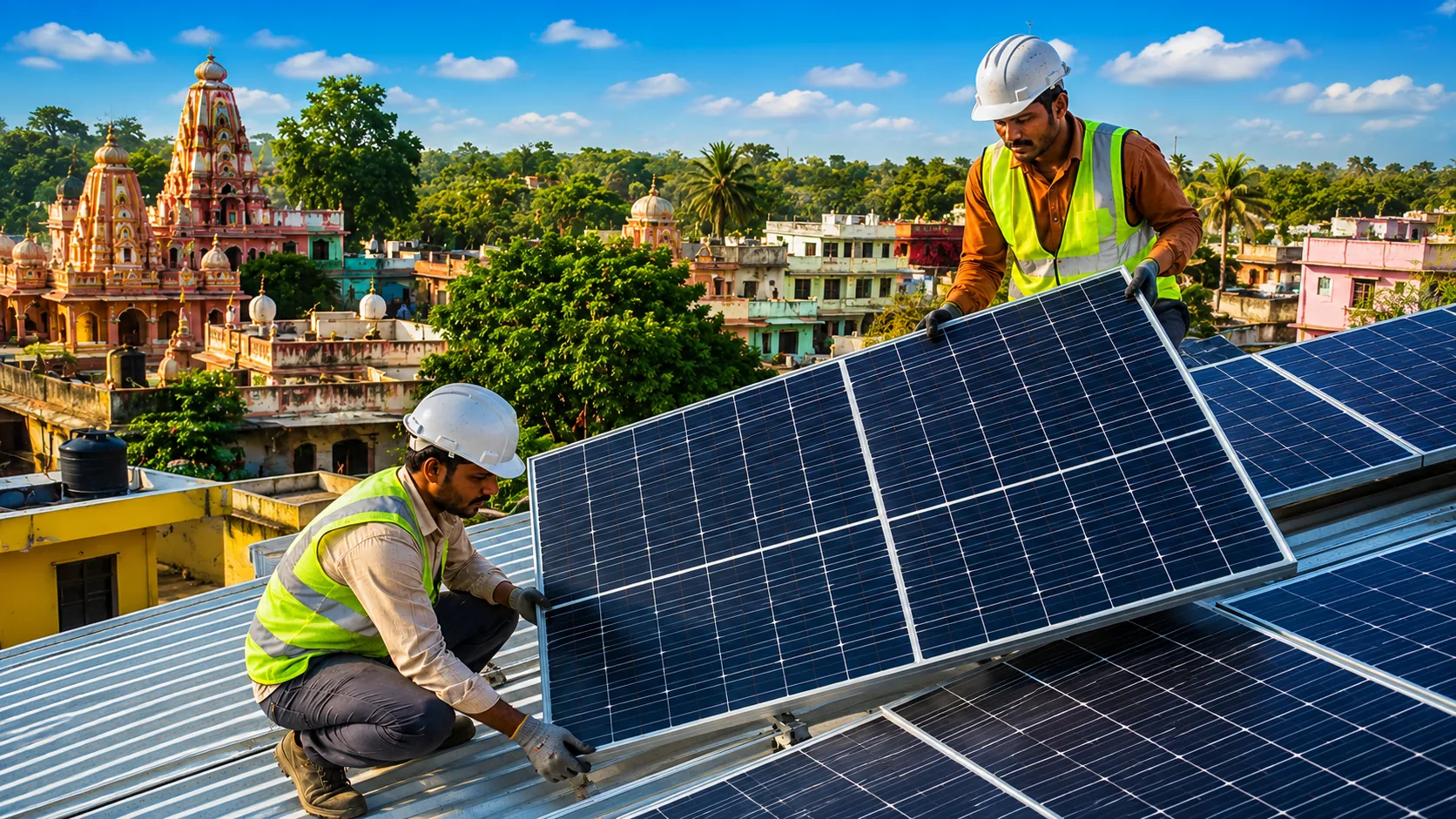 Warehouse rooftop solar
